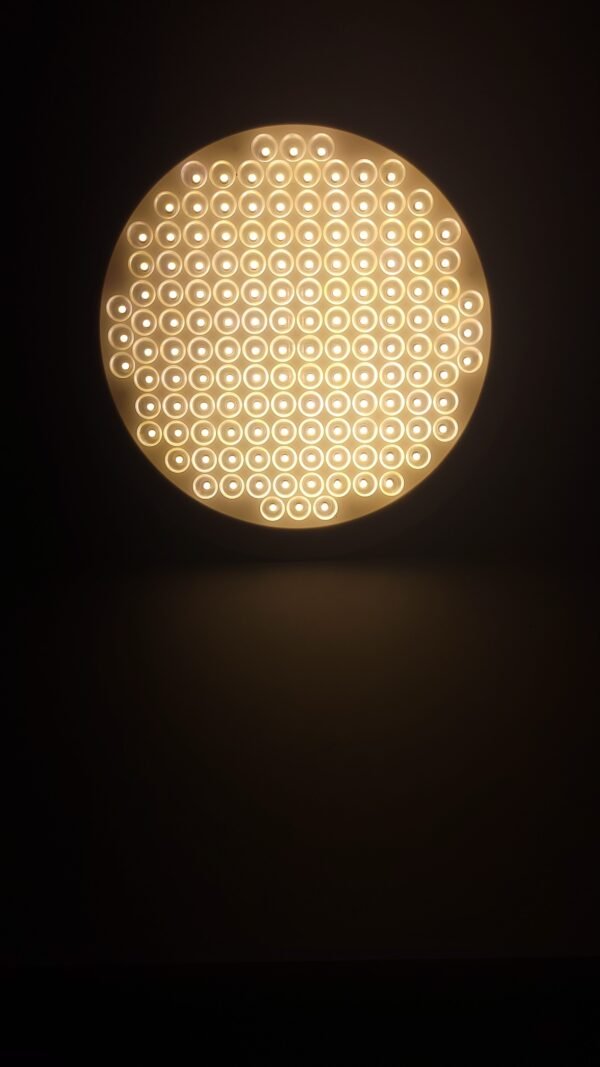 Luminária de Led Redonda Colmeia Embutir 25W 3000k Bivolt