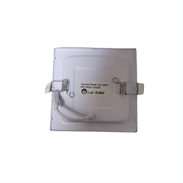 Luminária Led Embutir Quadrado 6w 3000k Branco Quente Bivolt - Imagem 3
