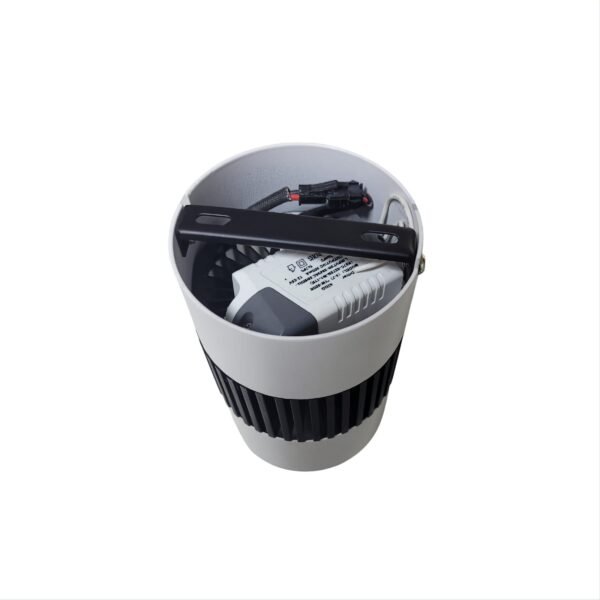Spot Recuado Sobrepor De Led 9w 3000k Branco Quente Bivolt - Imagem 3