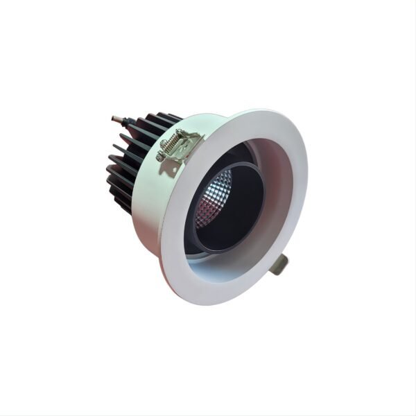 Luminária Direcionável Led Embutir 30w 3000k Branco Quente