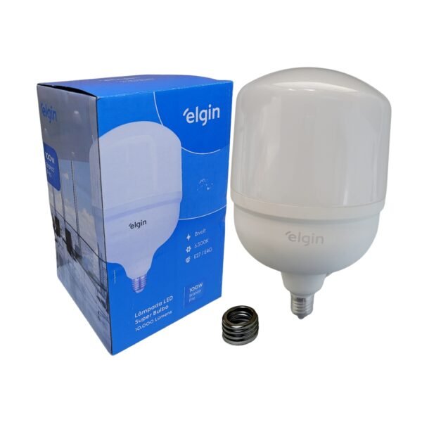 Lâmpada Bulbo de alta Potência 100w 6500k E27 / E40 - Imagem 2
