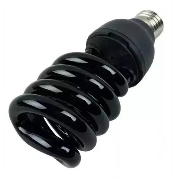 Lâmpada Fluorescente 30w Espiral Luz Negra E27 110v