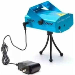 Mini Laser Led Projetor Raio Holográfico Festa Balada Bivolt