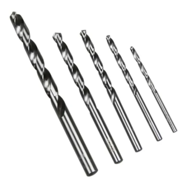 Conjunto c/ 5 brocas helicoidais de metal