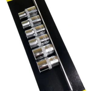 Jogo de soquetes Torx c/ 6 peças 1/2''