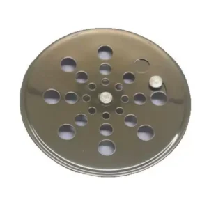 Ralo aço inox redondo c/ fecho 10 cm
