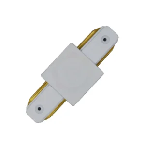 Conector reto p/ trilho branco