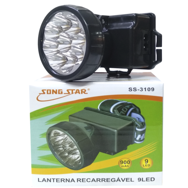 Lanterna recarregável de led