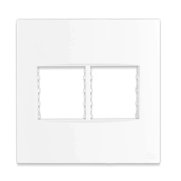 Placa 4x4 p/ 4 modulos + suporte