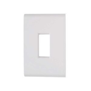 Placa 4x2 p/1 modulo vertical + suporte