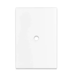 Placa 4x2 c/ furo diametro 10mm + suporte