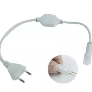 Conector Rabicho Fonte P/ Fita E Mangueira Led 15a Bivolt