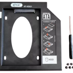 Adaptador De Hd Ssd Sata 2.5 Gaveta Notebook 9,5mm C/ Chave