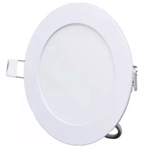 Luminária Plafon Led Redondo 6w 3000k Branco Quente Bivolt
