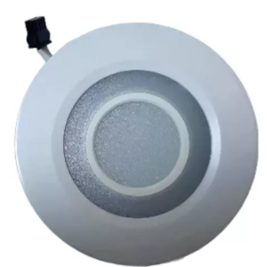 Luminaria Circular Decorativa De Embutir 3 Cores 8w Bivolt