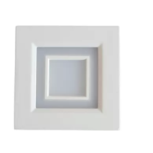 Luminaria Quadrada Decorativa De Embutir 3 Cores 15w Bivolt